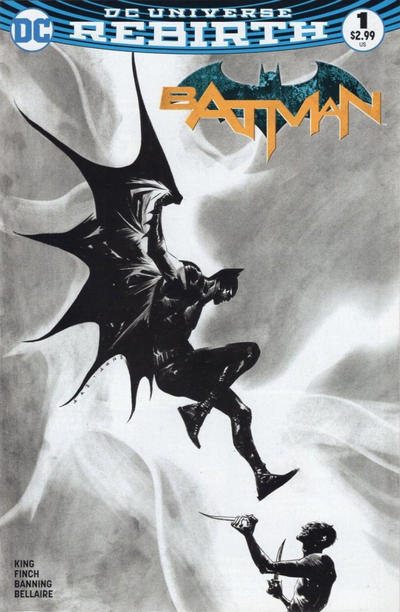 Batman #1 - Jae Lee - Dynamic Forces - B&W