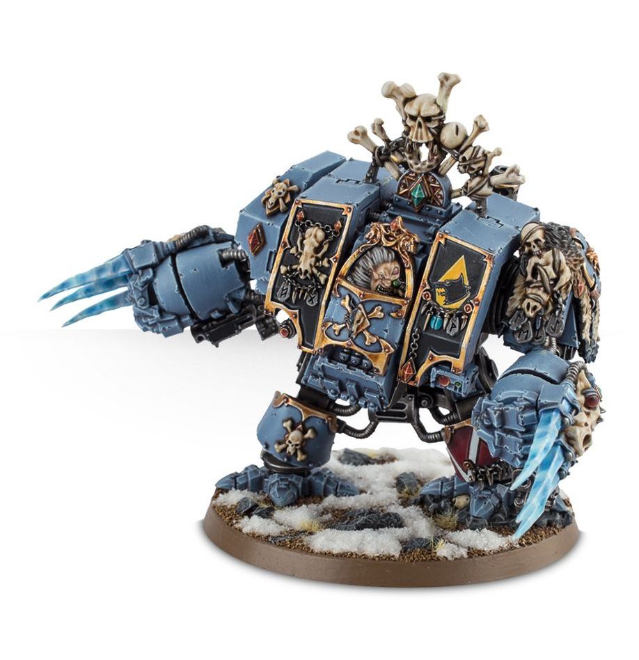 Space Wolves: Venerable Dreadnought / Bjorn the Fell-Handed / Murderfang