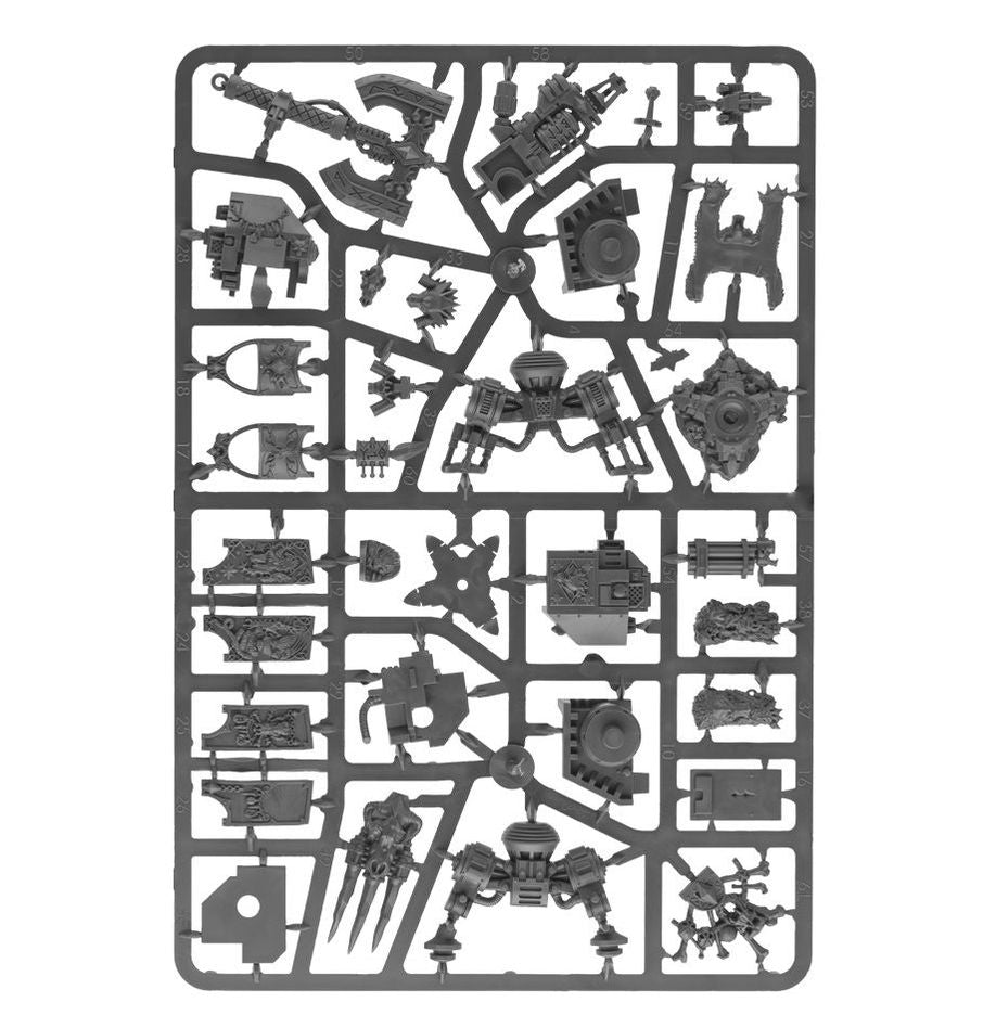 Space Wolves: Venerable Dreadnought / Bjorn the Fell-Handed / Murderfang