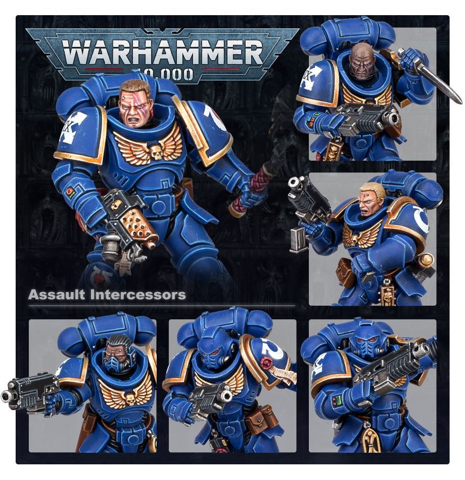 Space Marines: Assault Intercessor Squad