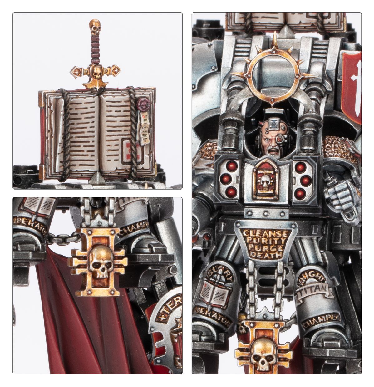 Grey Knights: Grand Master in Nemesis Dreadknight