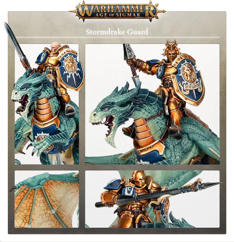 Stormcast Eternals: Stormdrake Guard/ Knight-Draconis