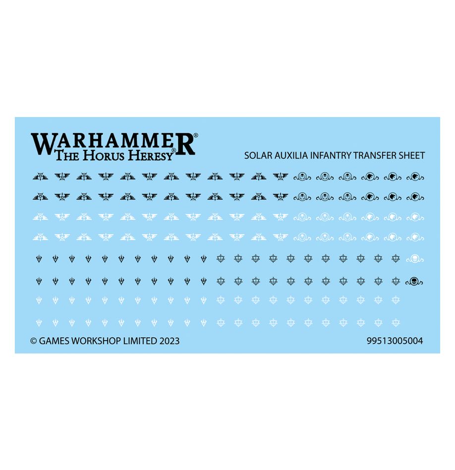 Solar Auxilia: Lasrifle Section
