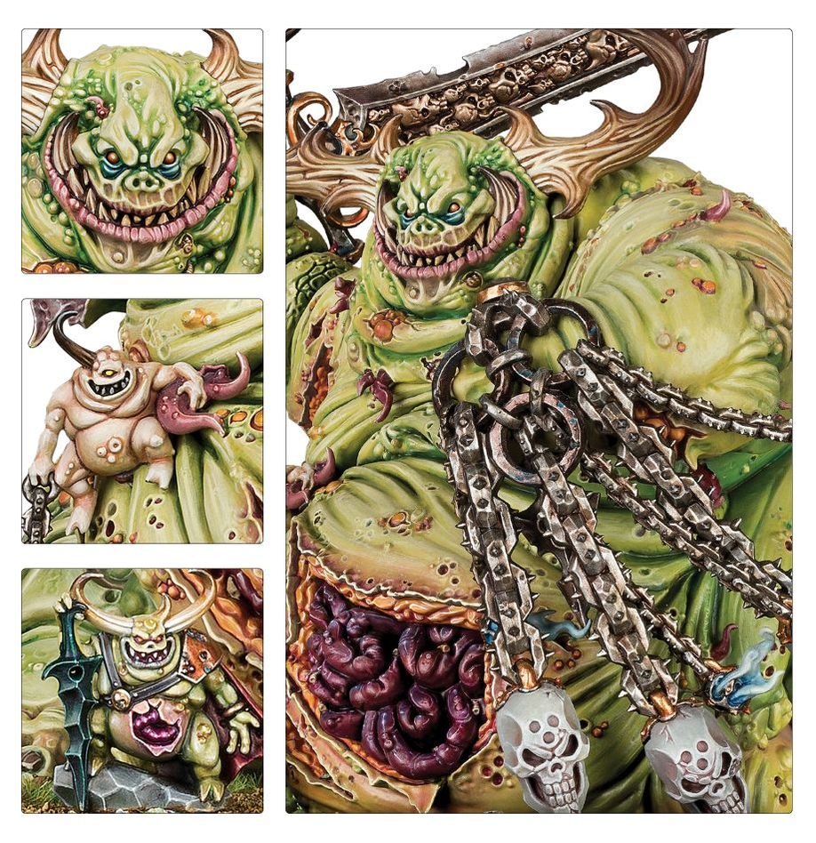 Maggotkin of Nurgle: Great Unclean One / Rotigus