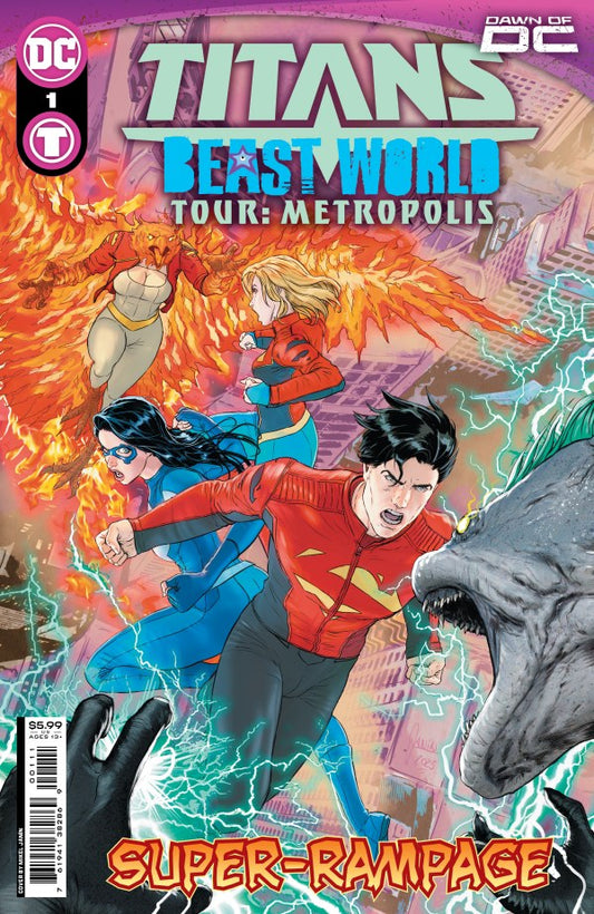 TITANS BEAST WORLD TOUR METROPOLIS #1A (ONE SHOT)