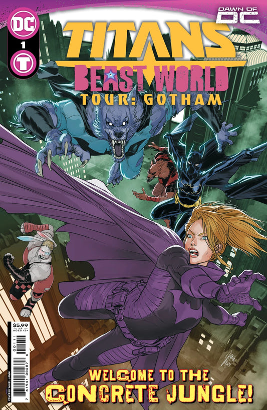 TITANS BEAST WORLD TOUR GOTHAM #1A (ONE SHOT)