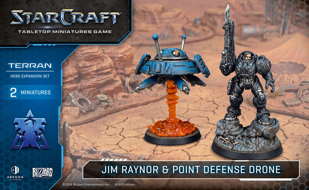 StarCraft TMG: Terran Hero - Jim Raynor & Point Defense Drone