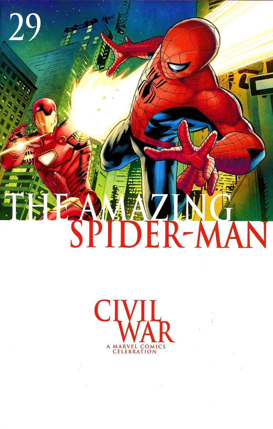 Amazing Spider-Man #29 Greg Land Civil War Celebration Variant