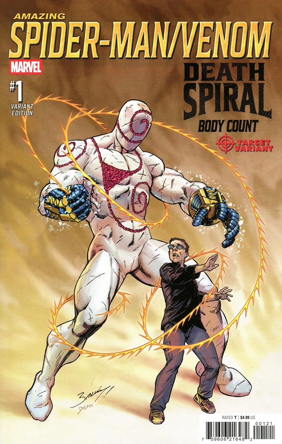 Amazing Spider-Man/Venom: Death Spiral   Body Count #1 Mark Bagley Classified Target Variant [Ds]