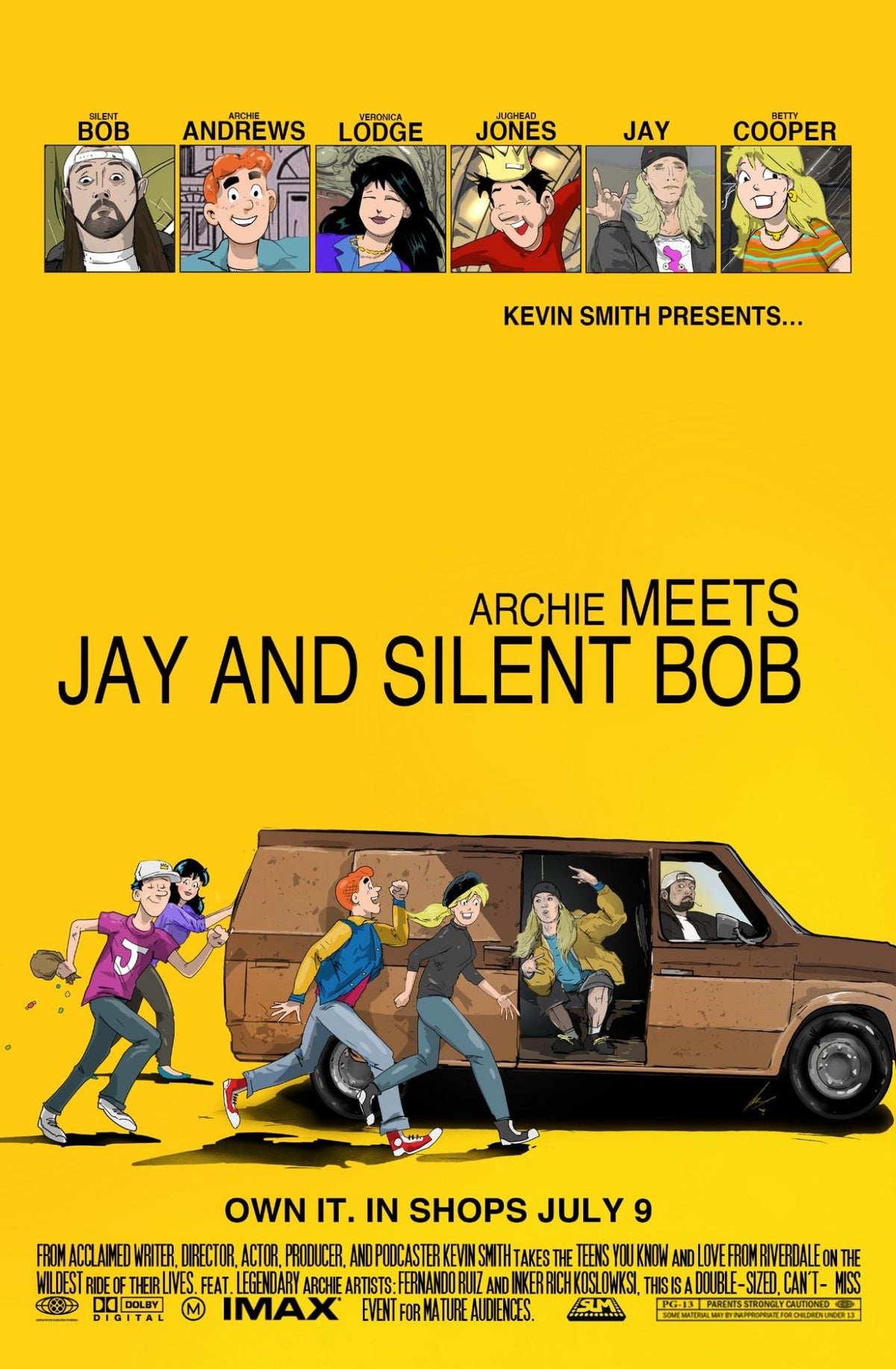 Archie Meets Jay And Silent Bob #1 (One Shot) 2025 SDCC - Cowabunga Comics - Little Miss Sunshine Homage (Limited 300)