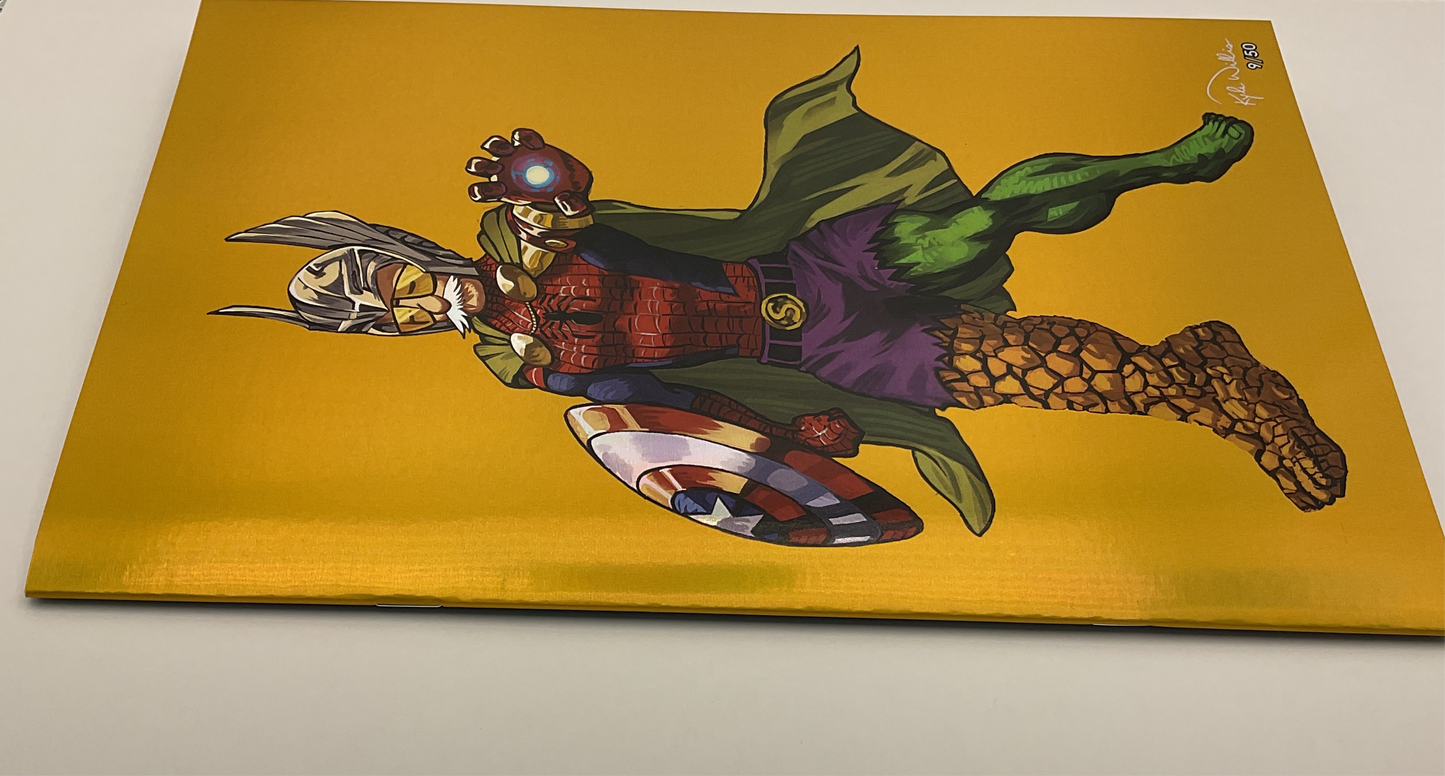 Tribute Stan Lee - Tidalwave Publishing - MegaCon Exclusive  Gold Foil Virgin (Limited to 50)