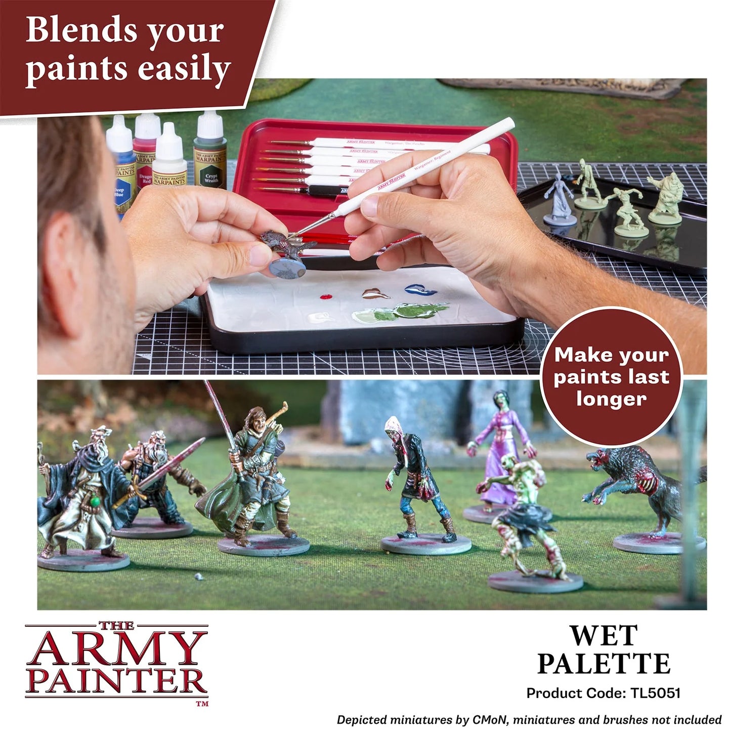 Army Painter: Wargamers Edition Wet Palette