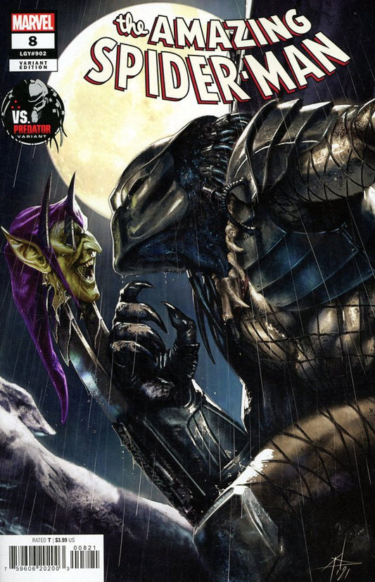 The Amazing Spider-Man #8B Gabriele Dell'Otto Vs. Predator Variant