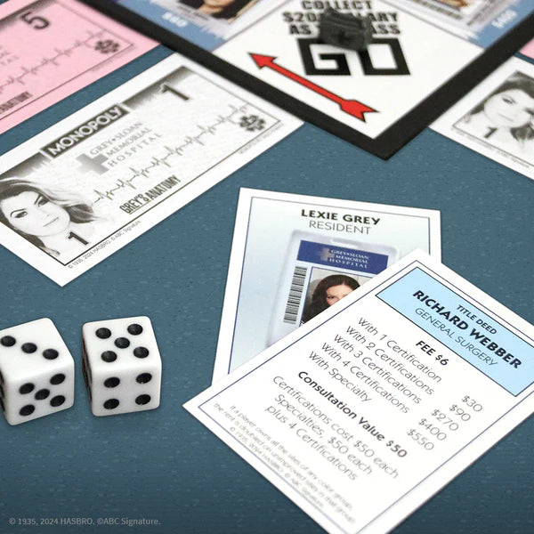 MONOPOLY: Grey’s Anatomy