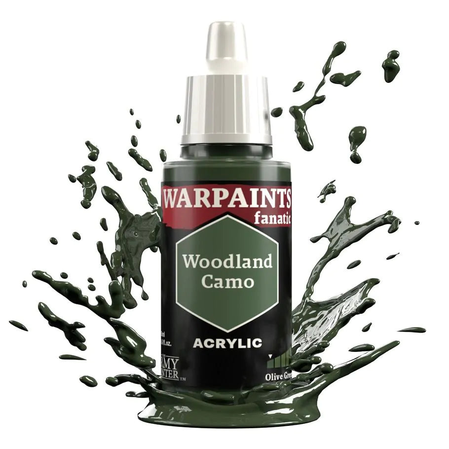 The Army Painter Warpaints Fanatic: Woodland Camo