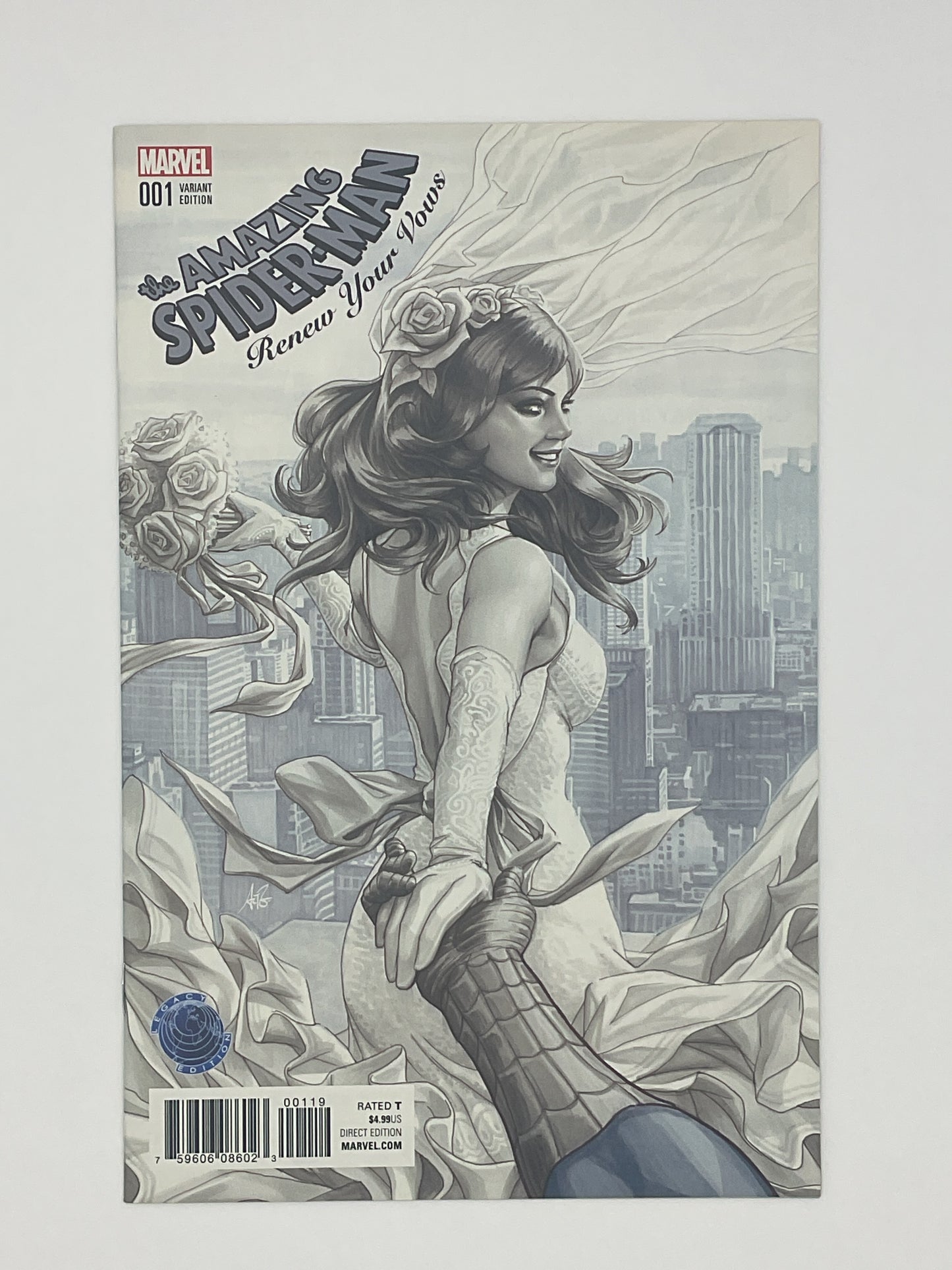 The Amazing Spider-Man: Renew Your Vows #1 Legacy Comics Stanley 'Artgerm' Lau Copic Variant
