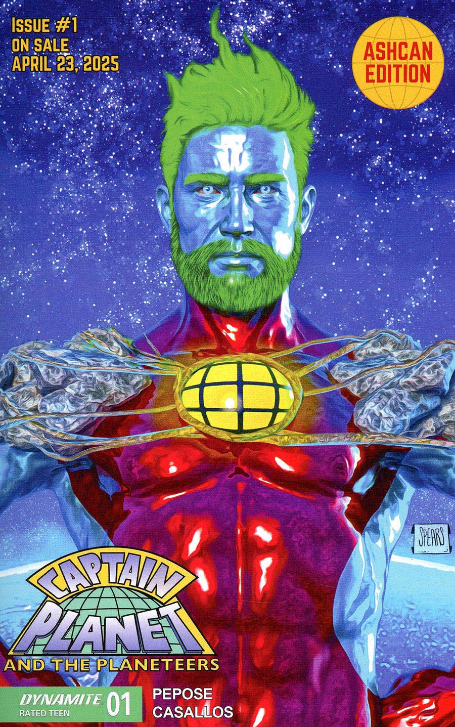 Captain Planet #1 Ashcan