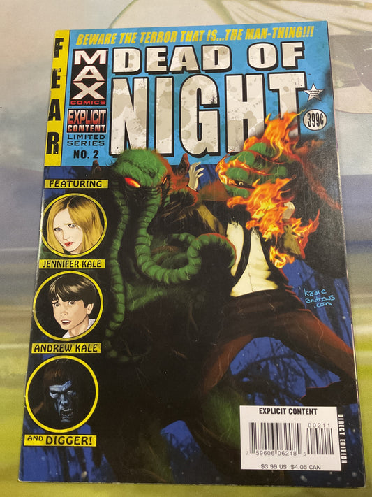 Dead of night featuring Man-Thing #2