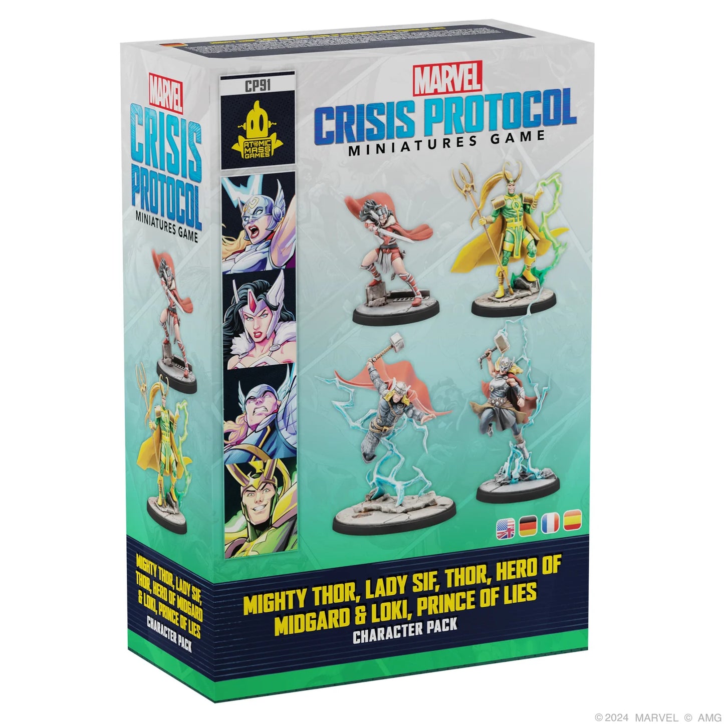Marvel Protocol: Mighty Thor, Lady Sif, Thor, Hero of Midgard & Loki, Prince of Lies