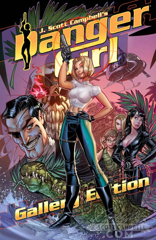 J Scott Campbell Danger Girl Gallery Edition HC