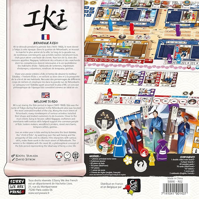Iki: A Game of Edo Artisans