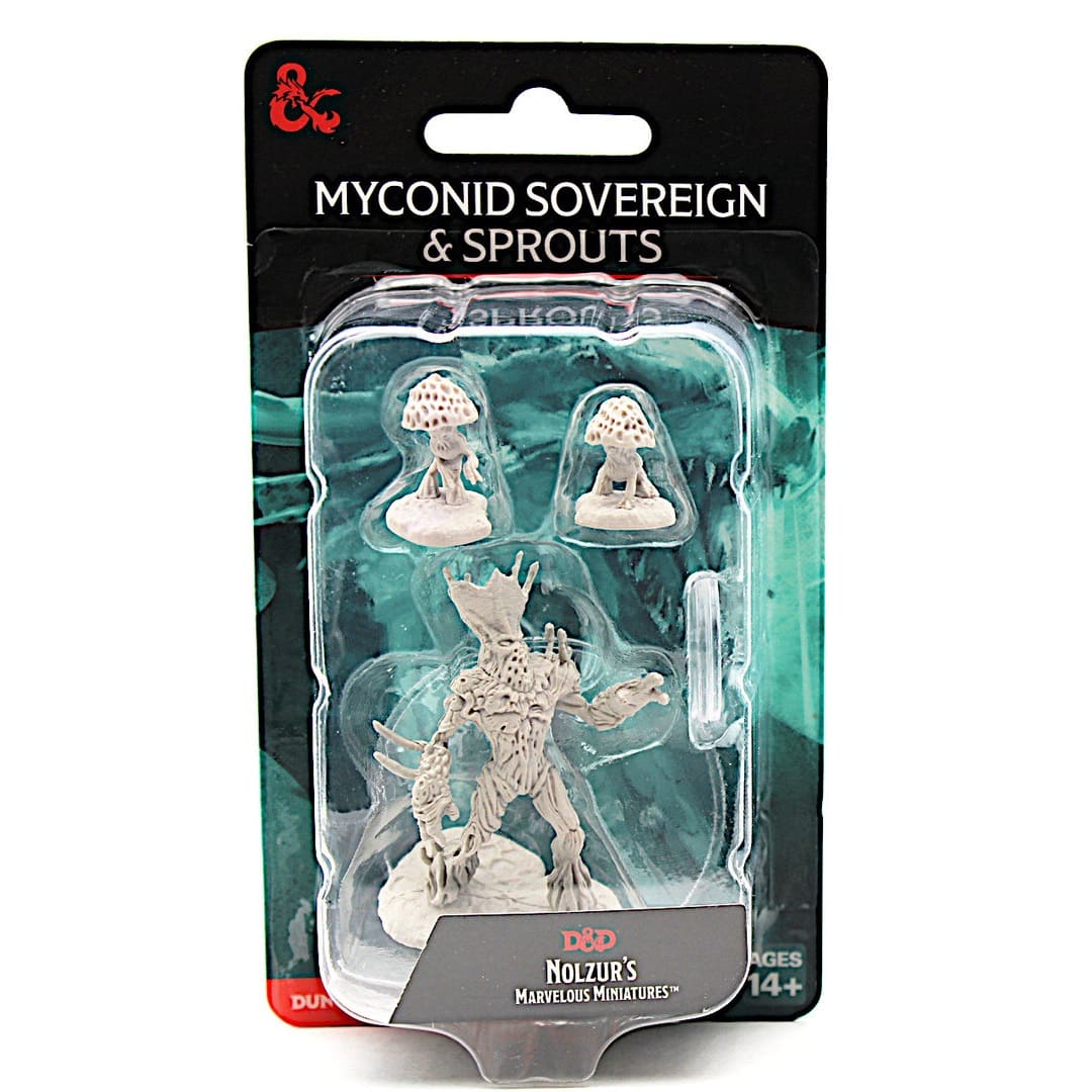 D&D Nolzur's Marvelous Miniatures: Myconid Sovereign & Sprouts