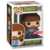 Funko Pop!  Chuck Norris #673 & Target Exclusive M Size Shirt Bundle – Collector’s Edition
