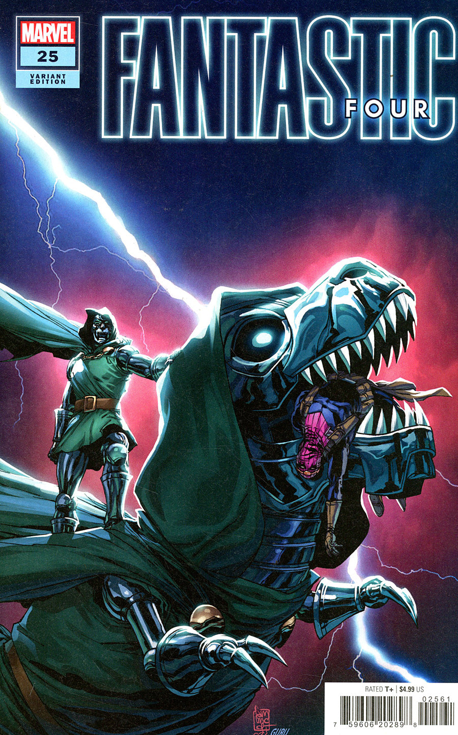 Fantastic Four #25 Giuseppe Camuncoli Spoiler Variant