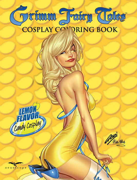 Grimm Fairy Tales Cosplay Coloring Book