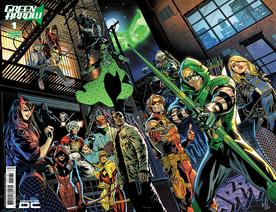 Green Arrow #1G (of 6) Izaakse Foil Variant