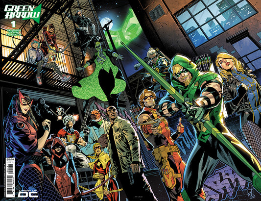 Green Arrow #1G (of 6) Izaakse Foil Variant