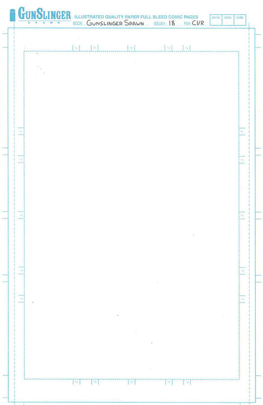 Gunslinger Spawn #18C Blank Variant