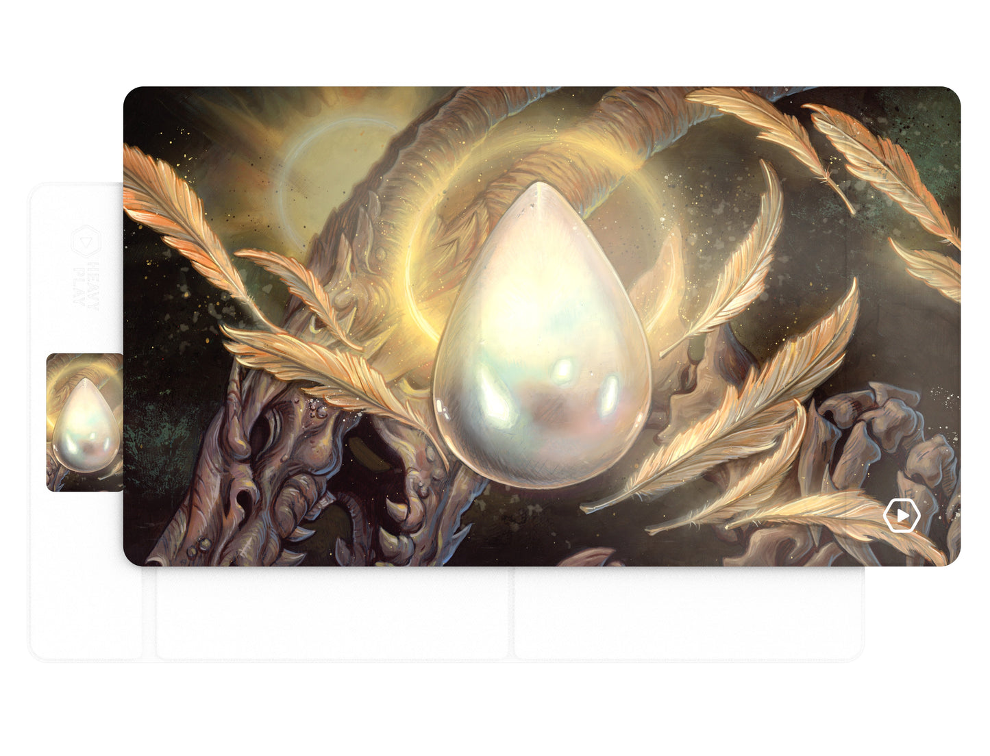 Heavy Play ETB Playmat Art Masters Series Chris Seaman Pearl