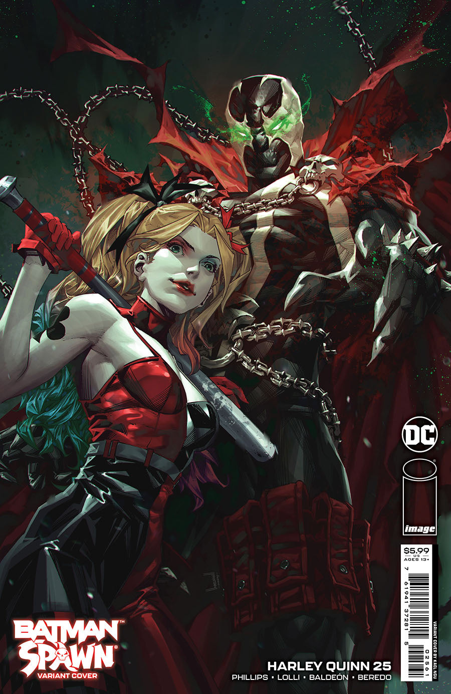 Harley Quinn #25F Ngu Spawn Variant