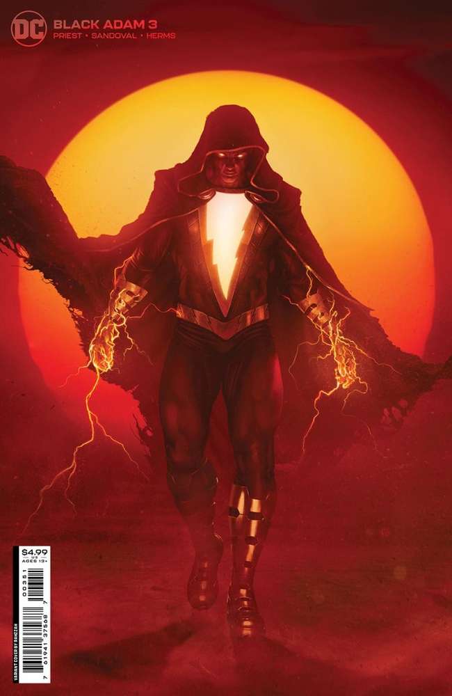 Black Adam #3 Rahzzah Variant