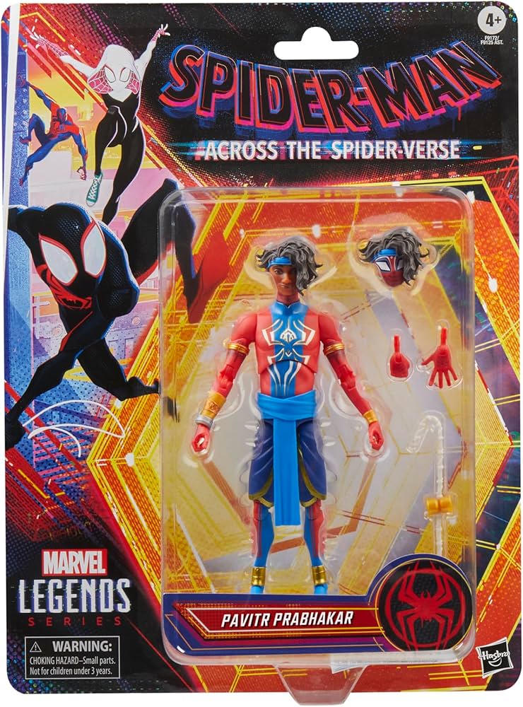 Hasbro Marvel Legends: Spider-Man: Across the Spider-Verse Pavitr Prabhakar 6-in Action Figure