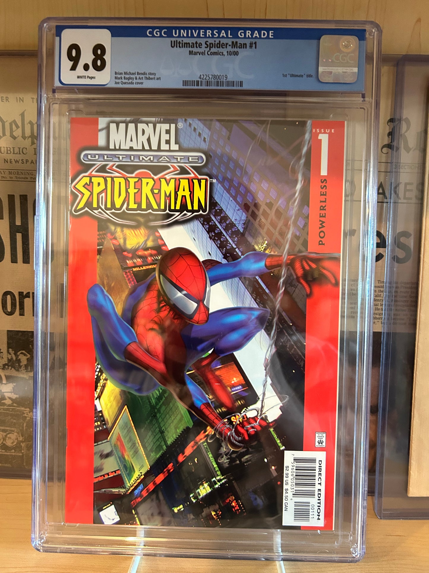 Ultimate Spider-Man #1 (2000) CGC 9.8