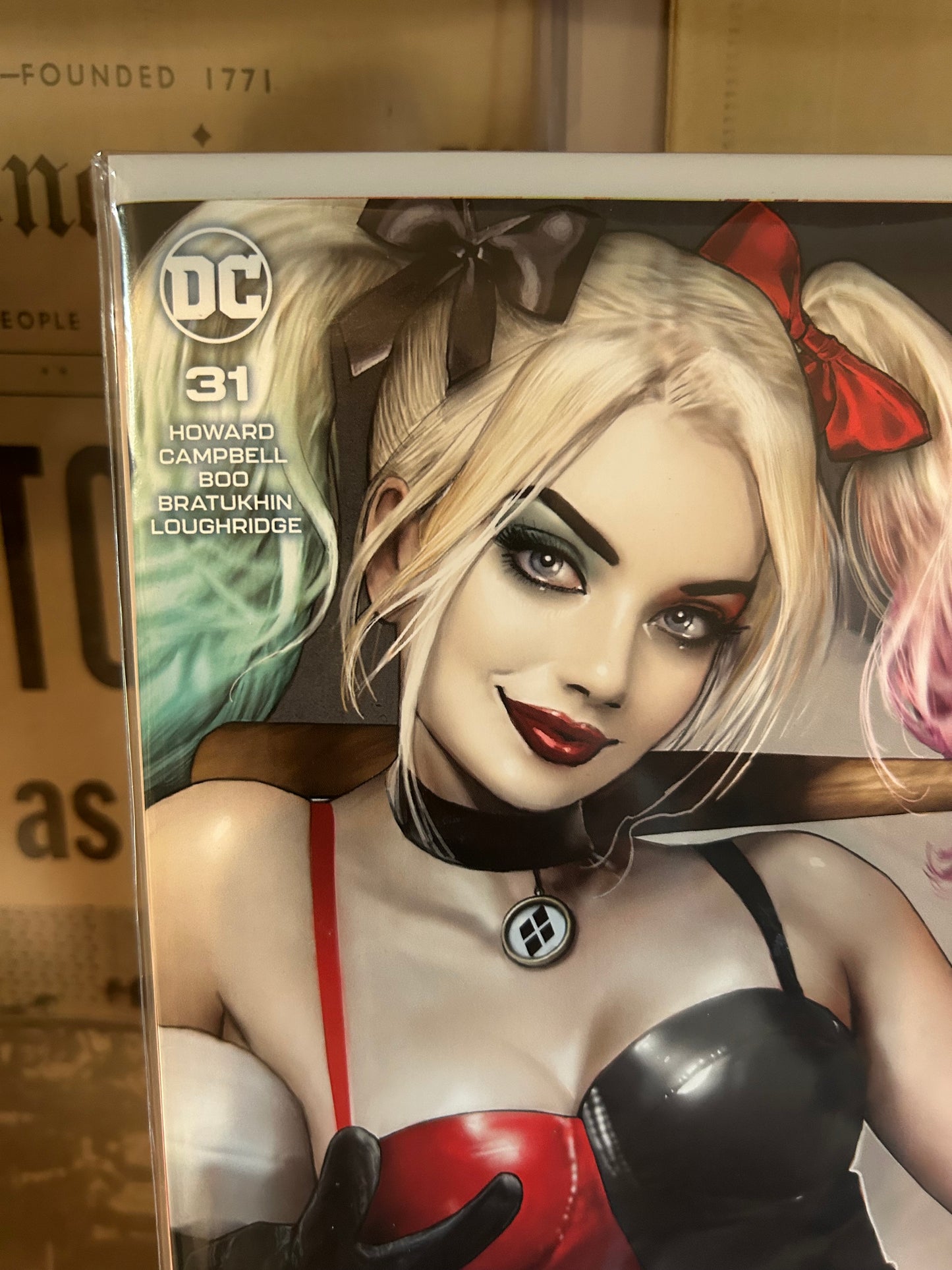 Harley Quinn #31 Nathan Szerdy Virgin Variant