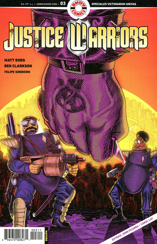 Justice Warriors #3A (MR)