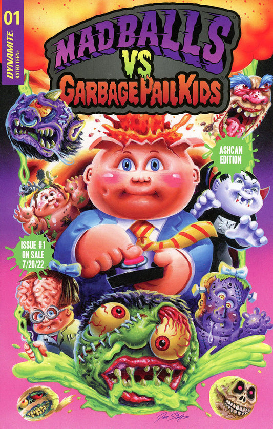 Madballs Vs Garbage Pail Kids #1A Ashcan