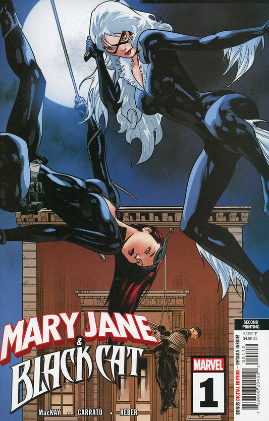 Mary Jane & Black Cat #2 (of 5) 2nd Printing JS Campbell