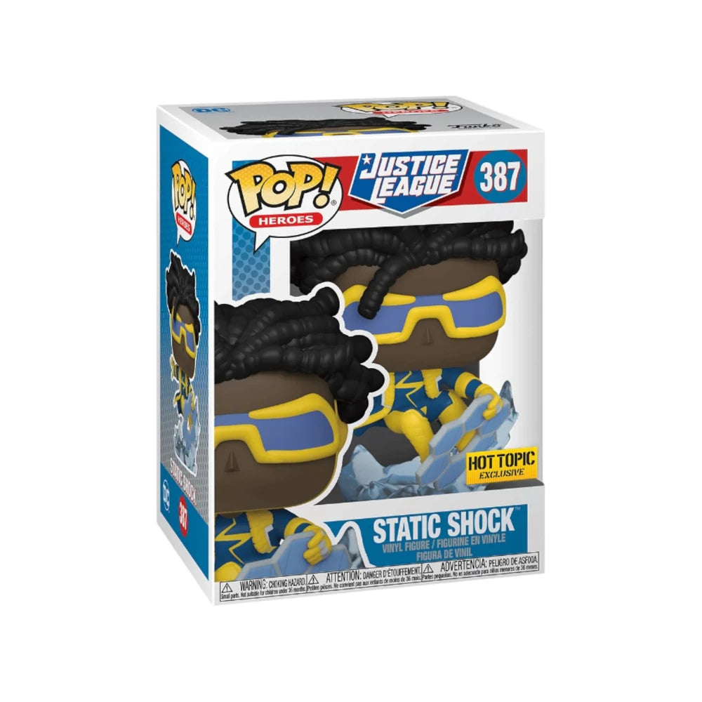 Justice League Pop! Static Shock #387  - Hot Topic Exclusive