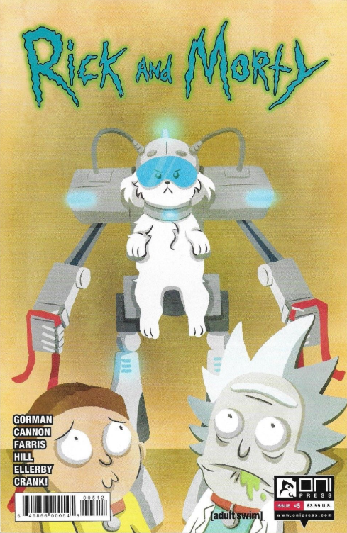 Rick and Morty #5C 2nd Printing