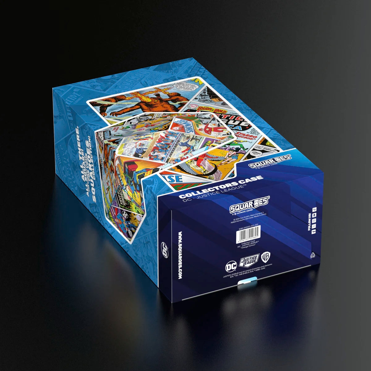 Ultimate Guard Squaroe Collectors Case - DC Justice League - Vintage Comics