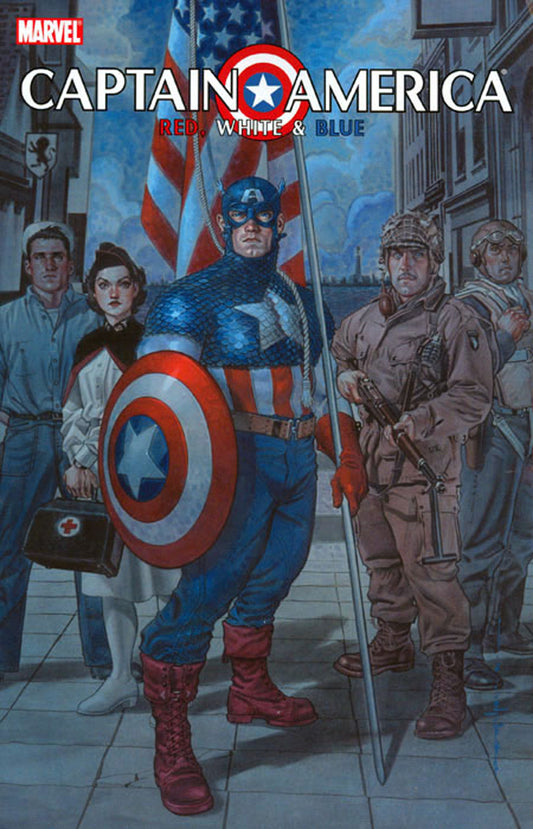Captain America Red White and Blue TP