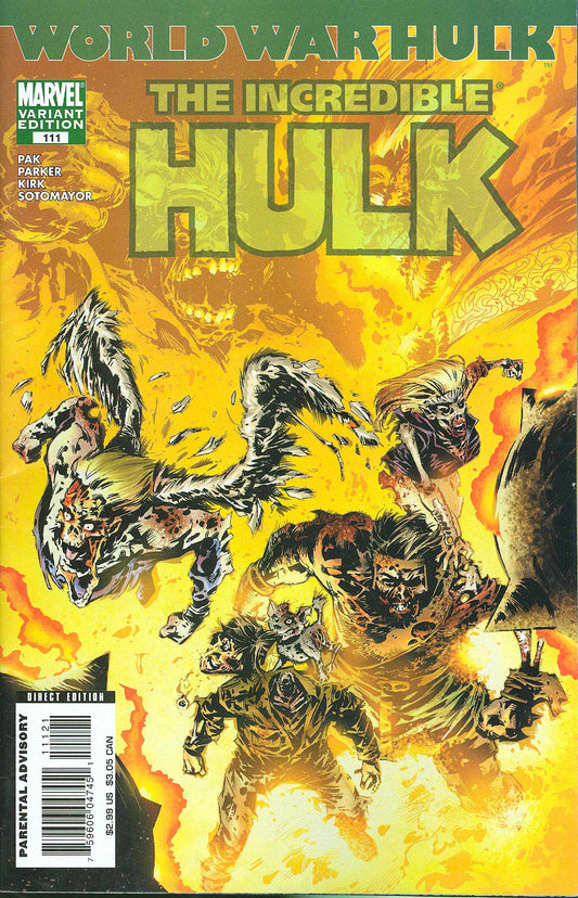 The Incredible Hulk #111C Kirk Variant