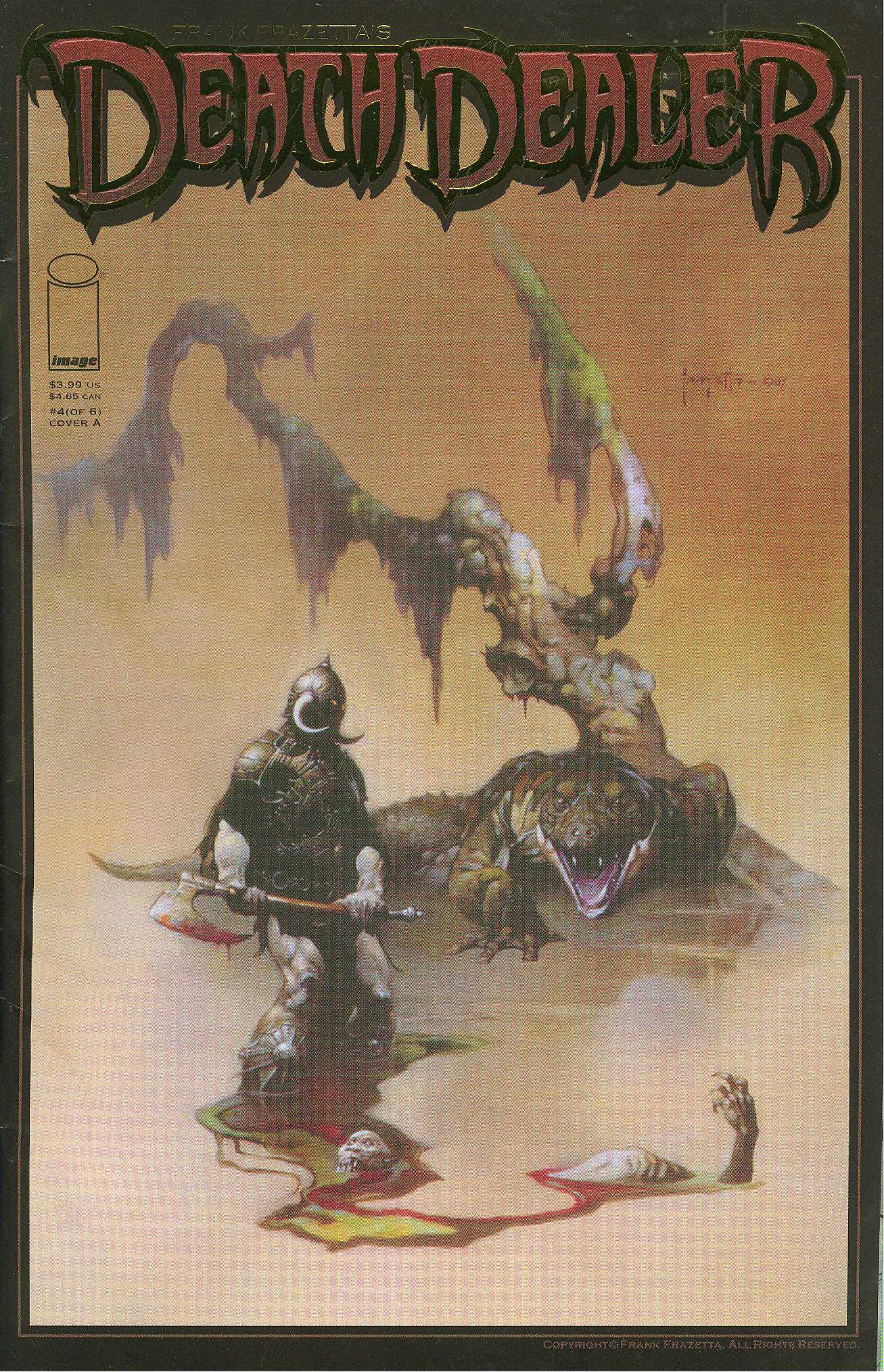 Frank Frazetta's Death Dealer #4B