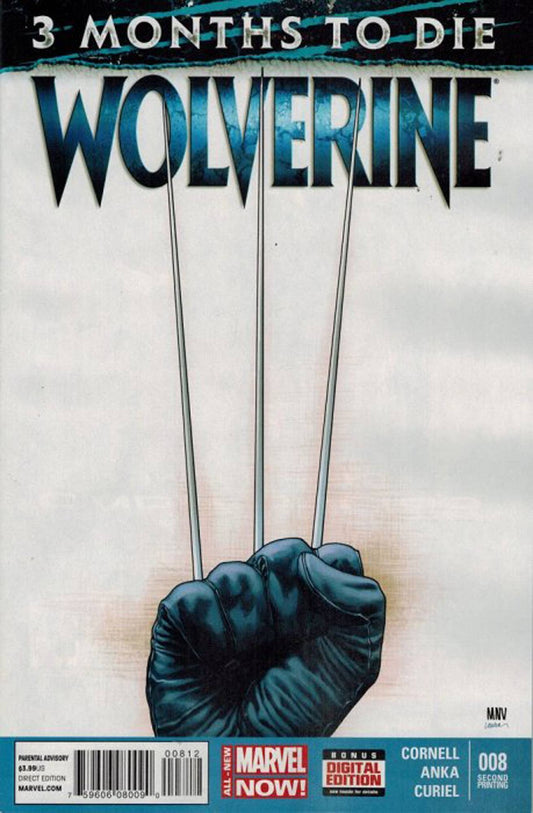 Wolverine #8C 2nd Printing