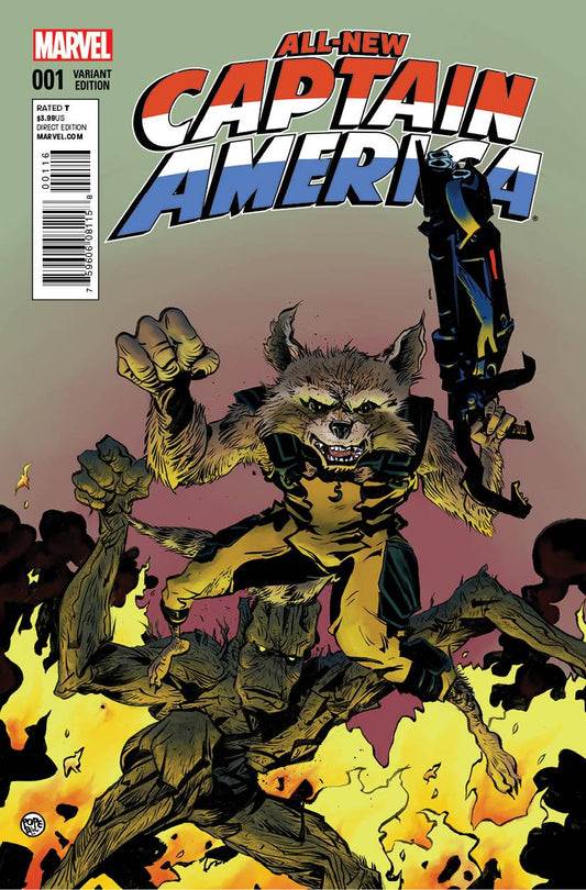 All-New Captain America #1 Pope Variant