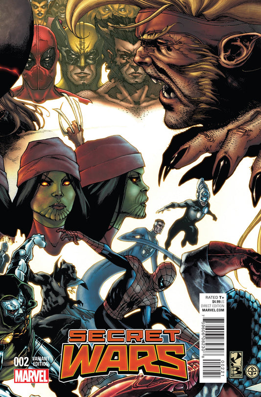 Secret Wars #2B Bianchi 1:20 Incentive Variant